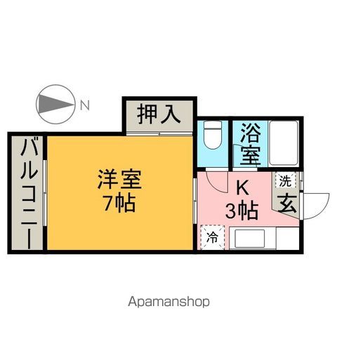 アーバンハイツ神明の間取り写真
