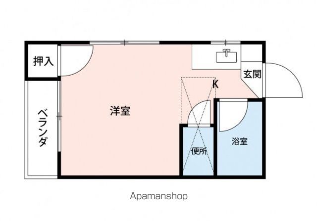 マキシム空港前Ⅰの間取り