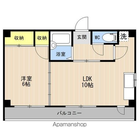 アルモ九品寺の間取り写真
