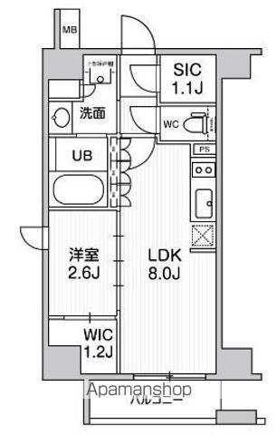 シーズンフラッツ新高円寺の間取り写真