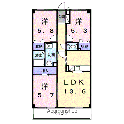 間取り：207005806200