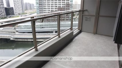 パークタワー勝どきサウス[1LDK/46.14m2]のバルコニー