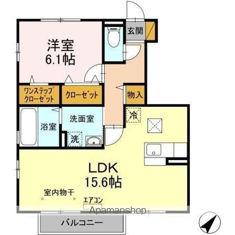 シティアレイの間取り写真
