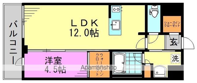 ルフォンプログレ中野富士見町ザ・レジデンスの間取り写真