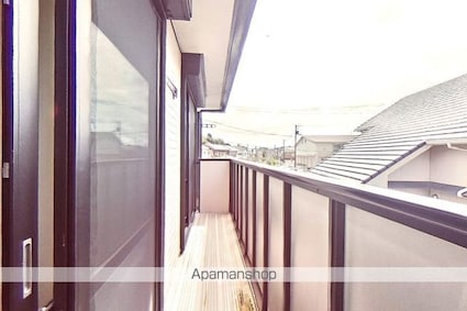 フローラ四月田　Ａ棟[2LDK/56.6m2]のバルコニー