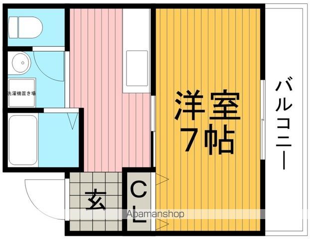 アパートMの間取り写真