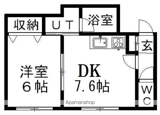 レクレール澄川の間取り写真