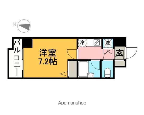 スカイコート森下の間取り写真