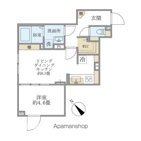 EXAM AKASAKAの間取り写真