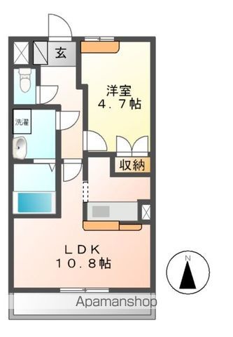 エトワールツクバの間取り写真