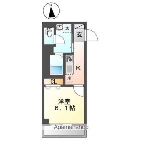 ＧＬＡＮＺ　ＣＯＵＲＴ　ーグランツコートーの間取り