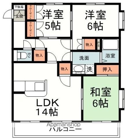 ハイム瑞光の間取り