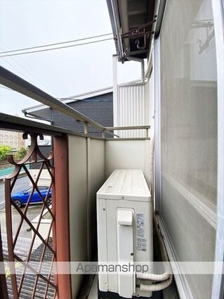 アップルハウス[1K/20.46m2]のバルコニー