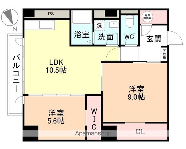 AGROST TOWER富山駅前の間取り写真