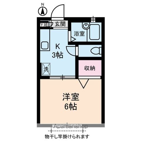 エスイーシー玉川ハイツの間取り写真