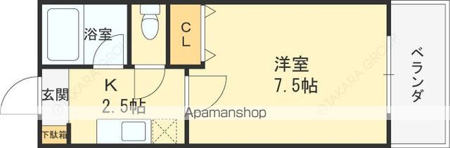 グランエトワールの間取り写真