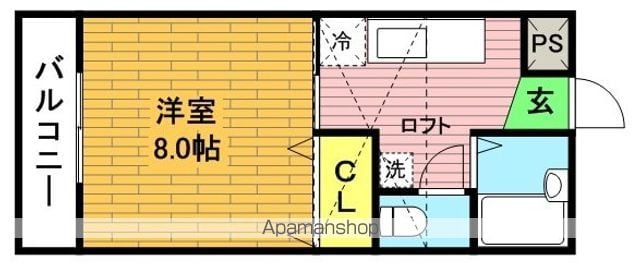 クレール戸田IIの間取り写真