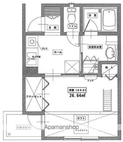 ユーイン上土の間取り