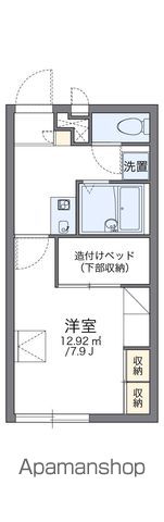レオパレス姫神の間取り写真