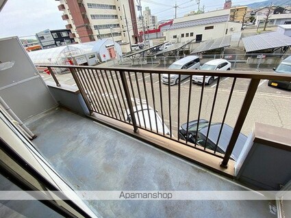 ウエストコーポラス[1DK/31.2m2]のバルコニー