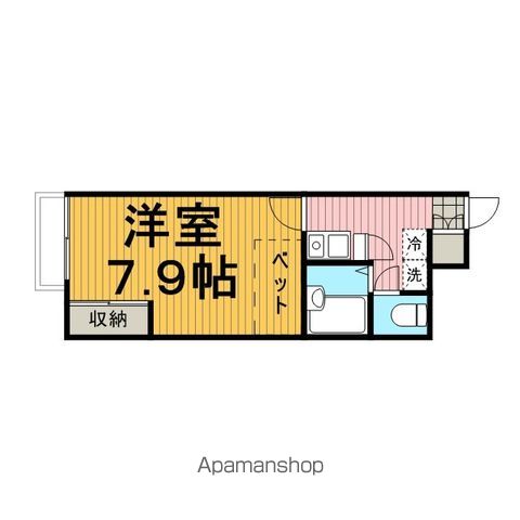 レオパレスクレセントの間取り