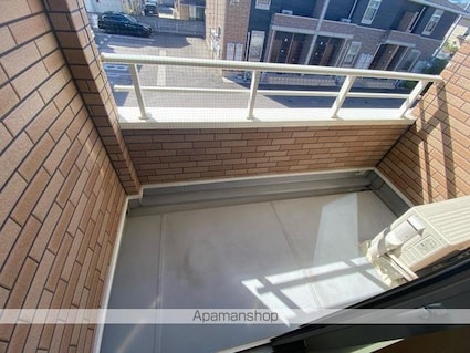 ジュネス　ガーデン[1LDK/48.65m2]のバルコニー