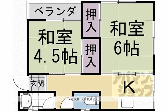 ハイツ中村の間取り写真