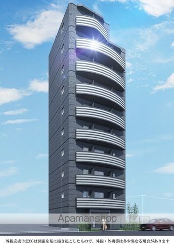 アジールコート門前仲町の外観写真