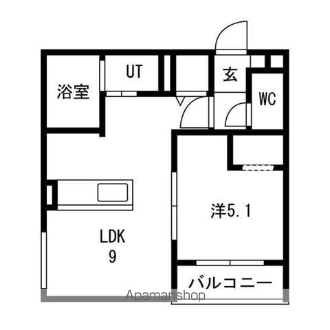 BON・ECLOREの間取り写真