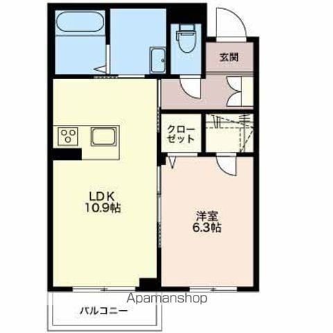 シャーメゾン新光町の間取り写真