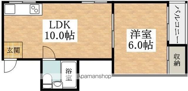 サンプラザ照ヶ丘A棟の間取り写真