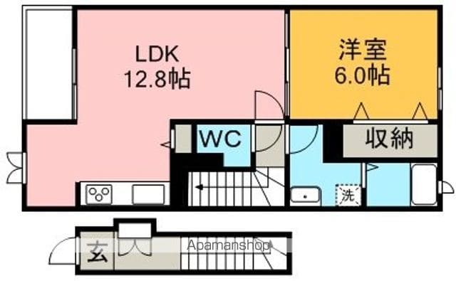 グランツ今伊勢の間取り写真