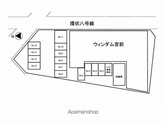 【杉並区宮前のマンションの外観2】