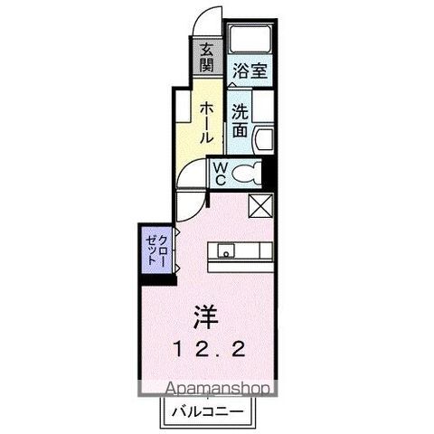 ソレアード太田 Aの間取り写真