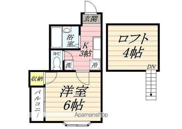 クローバー館の間取り