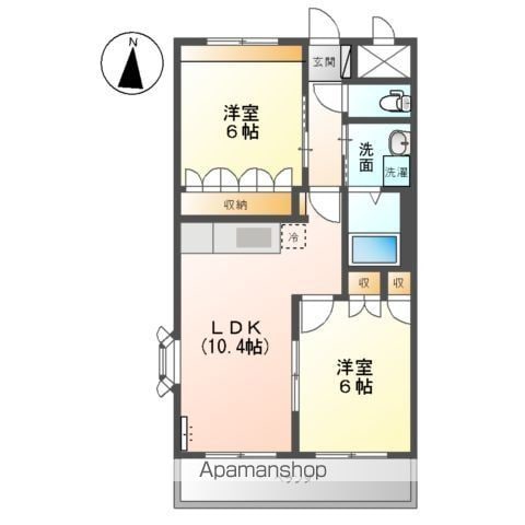 エクセレントの間取り写真