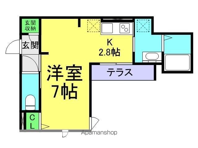 アモーレ松香園の間取り写真