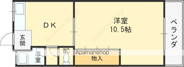 豊田ハイツの間取り写真