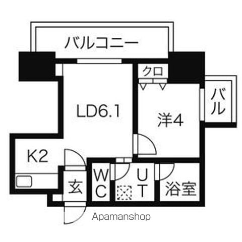 プライヴェル山鼻 壱番館の間取り写真