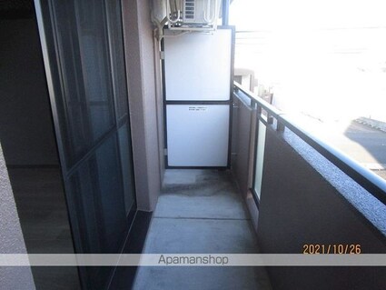 サリエンテ代官山Ⅱ[1K/28.8m2]のバルコニー