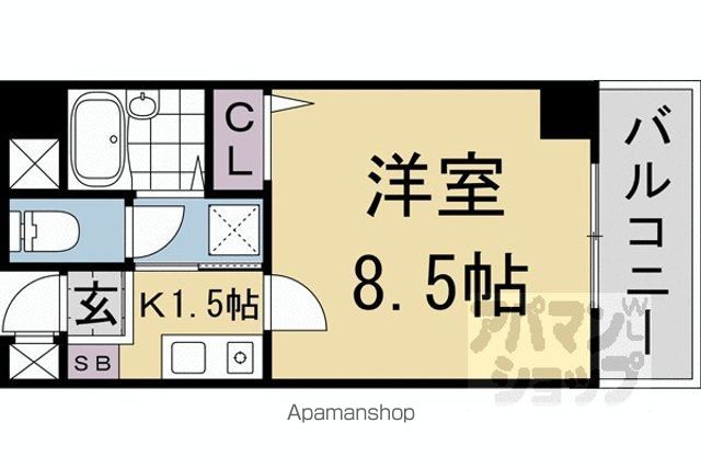 サムティ上堀川の間取り写真