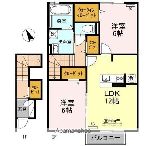 メゾン プランタンの間取り写真