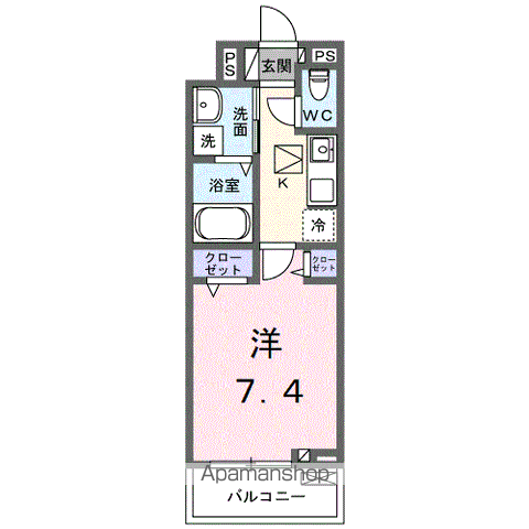 スプレンドーレの間取り