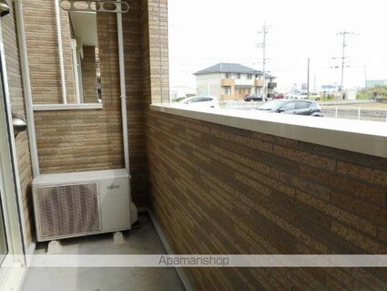 茨城県土浦市宍塚[1LDK/45.77m2]のバルコニー