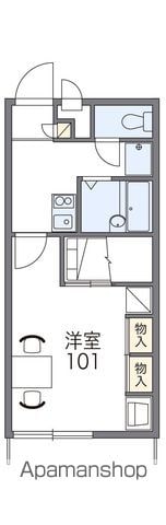 レオパレス医学部前の間取り写真