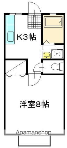 ツインハイツ A棟の間取り写真