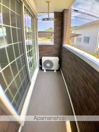 ディアコートⅡ[1LDK/48.39m2]のバルコニー