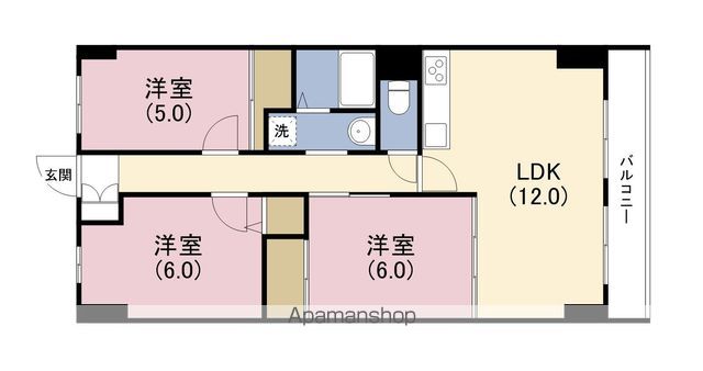 サンファースト京橋の間取り写真