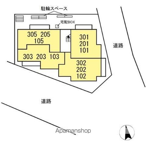 ＤーＲＯＯＭ弁天３丁目　Ａ 201 ｜ 千葉県千葉市中央区弁天３丁目2-22（賃貸アパート1LDK・2階・43.84㎡） その20