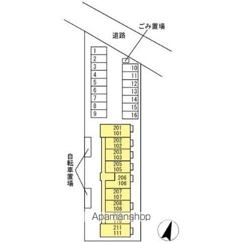 ＤＲＥＡＭ　ＨＯＵＳＥⅡ 211 ｜ 岐阜県岐阜市折立字乙井803-1（賃貸アパート1LDK・2階・46.18㎡） その18